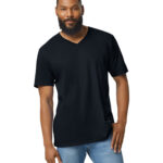 64V00 Adult V-Neck T-Shirt