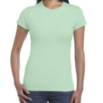 64000L Ladies T-Shirt Mint Green