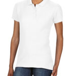 64800L Ladies Double Pique